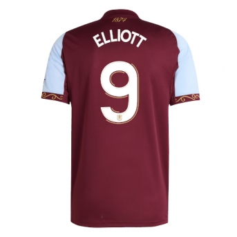 Billige Fotballdrakt Aston Villa Harvey Elliott #9 Replika Hjemmedrakt 2025-26 Kortermet